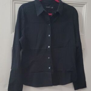 The Limited Black Button-Up Shirt